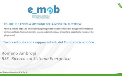 Politiche e azioni a sostegno della mobilità elettrica