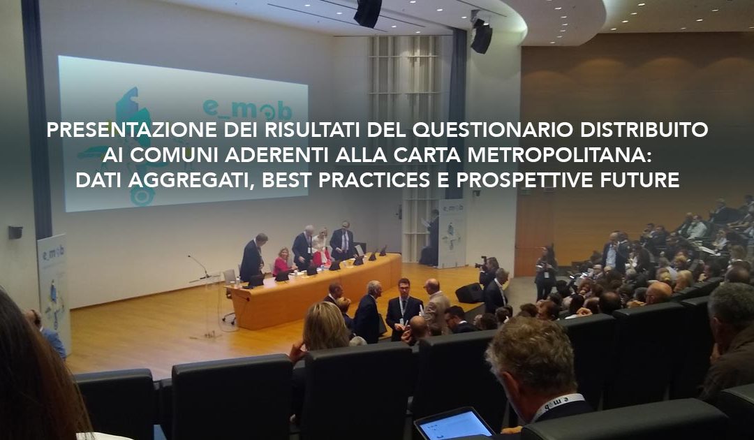 Presentazione dei risultati del questionario della Carta Metropolitana