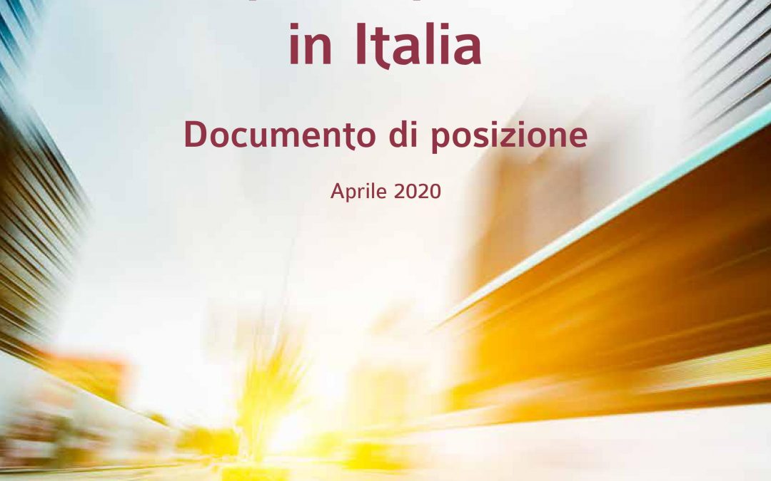 AGENS, position paper: Ridisegnare il trasporto pubblico in Italia