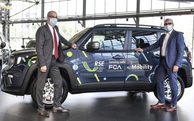 e-Mobility di FCA è partner di RSE per un test lunga durata con due Jeep Renegade 4xe