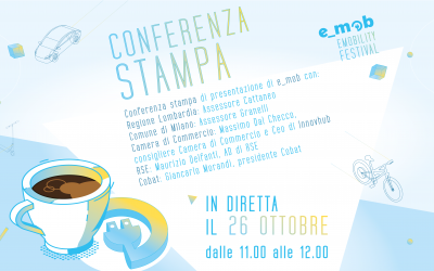 Segna la data: Conferenza stampa di presentazione e_mob 2020