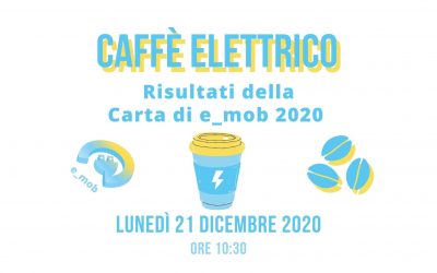 Segna la data: Caffè Elettrico sui risultati della Carta di e_mob 2020