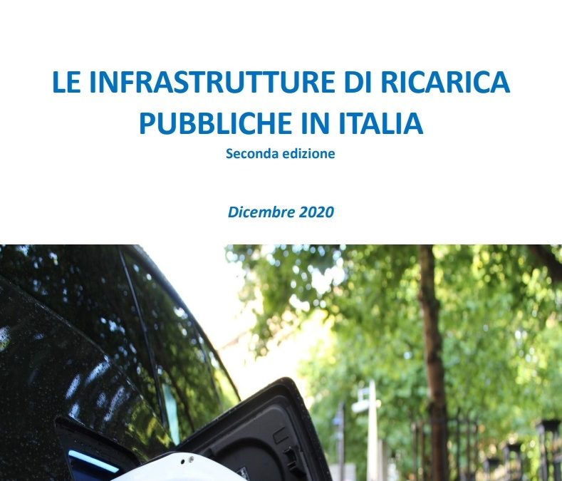 Le infrastrutture di ricarica pubbliche in Italia – report di Motus-E