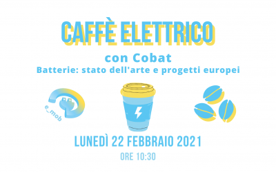 Segna la data: Caffè Elettrico con Cobat su batterie e sostenibilità ambientale