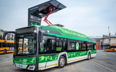 TPL: Installati a Milano i primi caricatori hi-tech per la ricarica wireless dei bus elettrici ATM