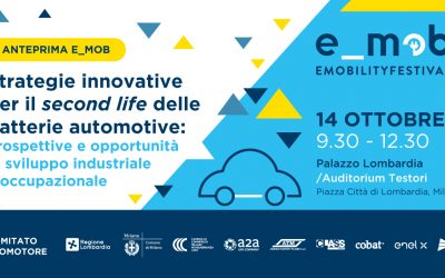 Cobat TV: Auto elettriche, arriva la prima filiera italiana per dare una seconda vita alle batterie al litio